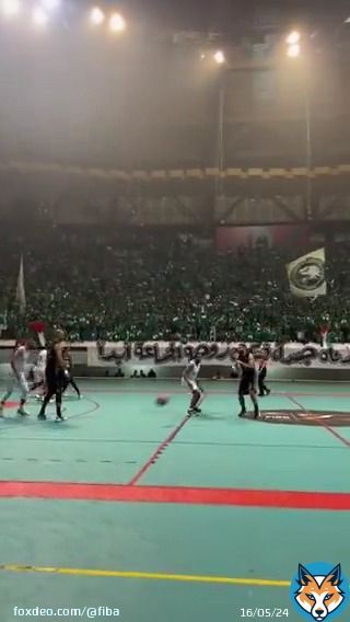 This atmosphere in Morocco  is just crazy   (via @IRTbasketball)