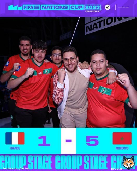 Morocco lay down a marker    A huge victory against Group B rivals France guides the African side to top of the table    #FeNC