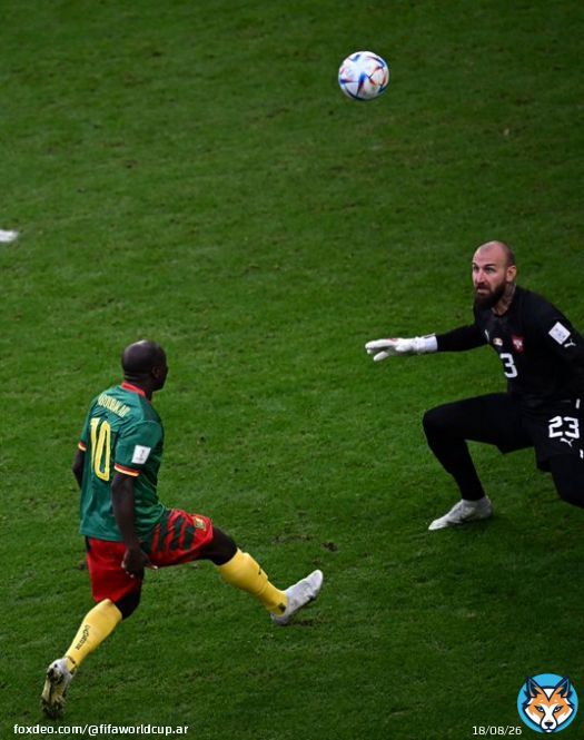 أول لاعب إفريقي يدخل بديلًا فيسجل ويصنع في نفس المباراة  فينسنت أبو بكر يصنع التاريخ في كأس العالم FIFA أمام صربيا   @FecafootOfficie | @AlNassrFC | #كأس_العالم_FIFA | #قطر2022