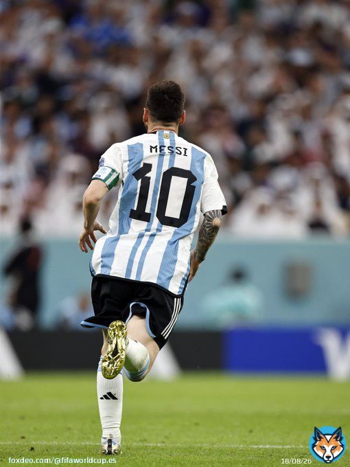 Lionel Messi, se&ntilde;oras y se&ntilde;ores.