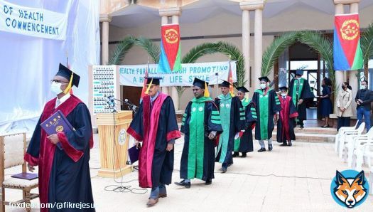 Orotta School of Med./Dental Med. & Asmara College of Health Science commencement today. --269 graduates: 163 male & 106 female --ACHS (est. 1995) has graduated nearly 5,000 students to date --Orotta (est.2004) has graduated 528 #SDGs