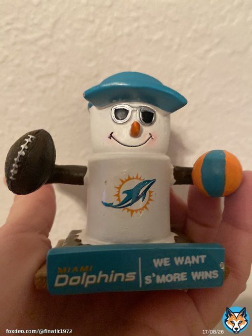 I&rsquo;m EXTREMELY sad to say I&rsquo;m gonna miss Christmas game tomorrow I&rsquo;ve only missed a handful of home games since becoming a Miami Dolphins season tix member in 1989. COVID finally got me It breaks my heart I can&rsquo;t go but have NODOUBT we&rsquo;re getting the DUB! #GBvsMIA #FinsUp
