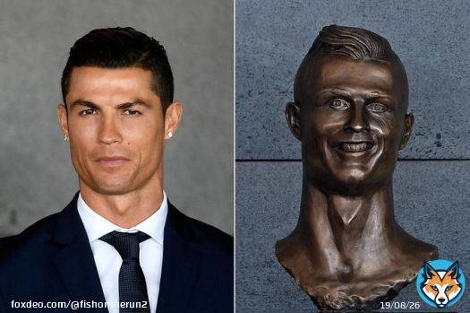 I see your Boston MLK statue and raise you Portugal&rsquo;s Madeira international airport bust of Cristiano Ronaldo