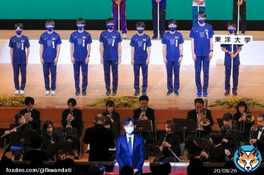 #出雲駅伝　開会式  #東洋大学  監督コメント「今シーズンはトラック・マラソンと意欲的に取り組めているチームです。駅伝でも主役となれるように闘争心をとき放つ走りを目指します。」