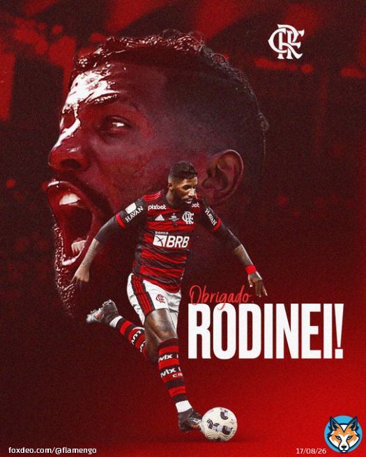 Rodinei entrou para a hist&oacute;ria do Flamengo por ser exatamente quem &eacute;. Chegou em 2016 disposto a encarar o maior desafio da carreira: vestir o Manto Sagrado. Suou, lutou, conquistou. N&atilde;o abaixou a cabe&ccedil;a nos momentos ruins e, merecidamente, brilhou.