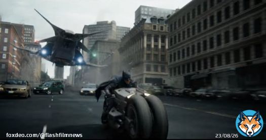 THE FLYING FOX! #TheFlashMovie #ZSJL