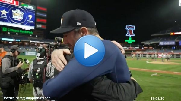 @BenVerlander and @JustinVerlander shared a special moment after Justin recorded his first career #WorldSeries win 1:3644.6K views