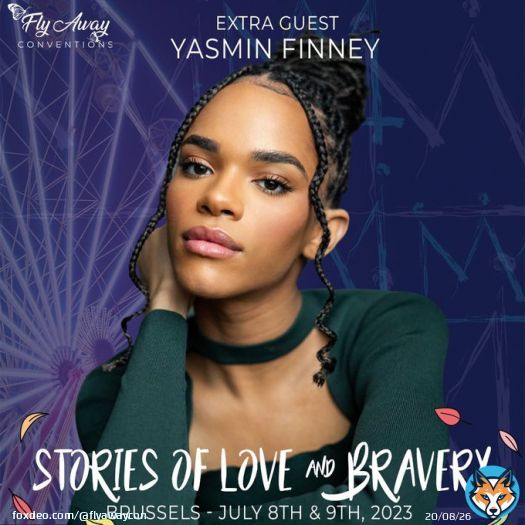 #SOLB NEW GUEST :  YASMIN FINNEY (#Heartstopper) - Extra Guest   8 et 9 juillet 2023 / July 8th&9th,2023   Bruxelles (Brussels), Belgique   Billetterie/Ticketing :    FB GROUP:   : YellowBelly