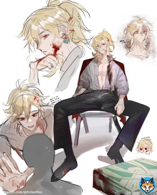 kaveh as ur m4fia boss  #原神 #kaveh