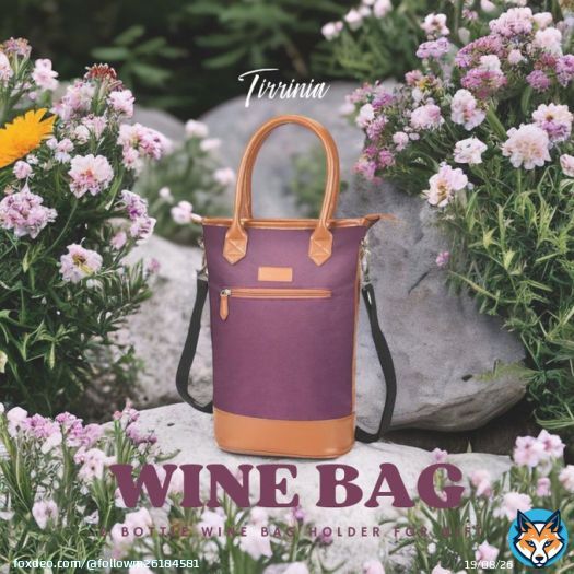 Have you already started preparing gifts?  PURPLE  OLIVE GREEN  BROWN  BLUE #tirrinia #winebag #winelover #mothersday #gift #happymothersday #motherlove #mothersdaygift #giftideas #giftformom #fashion #WineEnthusiastLife #bestoftheday #winetote