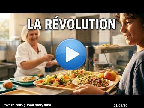Gaspillage et malbouffe : la révolution bio dans nos écoles