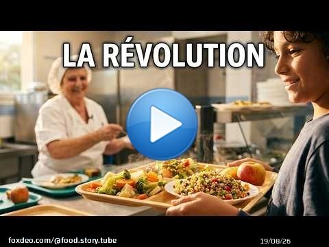 Gaspillage et malbouffe : la révolution bio dans nos écoles