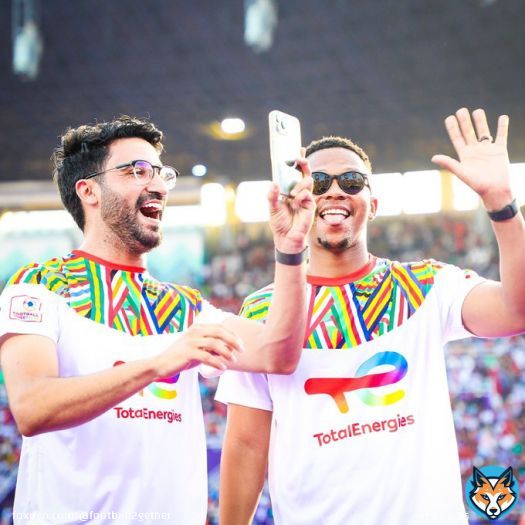 Our two influencers: @superjourno  and @SimoSedraty  set the vibes  during this final!    ????????????'???? ???????????????????????????????????? ???????????????????????????? ???????????????????????????????? ????????????????????????????????!   #Footba