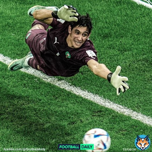 ???????????? ???????????? ???????????????????????? ???????????????? ????????????????????   Yassine Bounou. Take a bow.