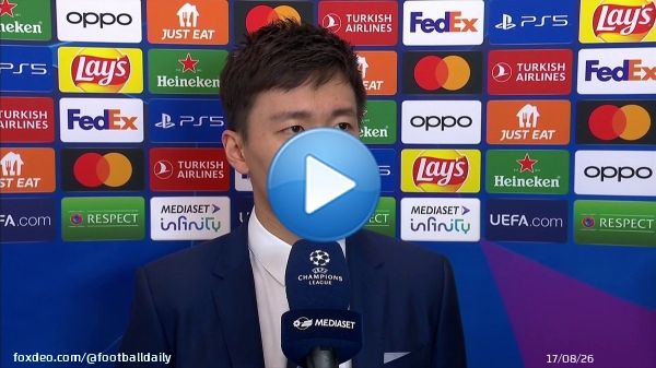 'Lukaku told me we were going to go to the final.'   Inter Milan owner Steven Zhang can't believe his team have made it to the Champions League final