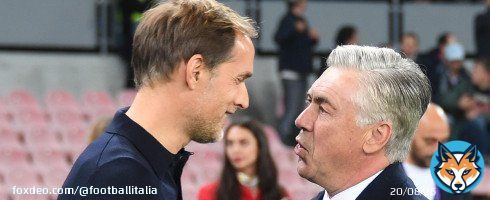 #PSG Coach Thomas Tuchel complains the #Napoli penalty 'came from an offside' situation  #NapoliPSG #NAPPSG #UCL