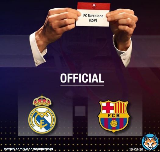 | Official: Real Madrid will meet FC Barcelona in the semifinals of the Copa Del Rey cup, and the first meeting will be played in Madrid and the second in Barcelona. #Madridistas #realmadridbarcelona #CopaDelRey #elclassico