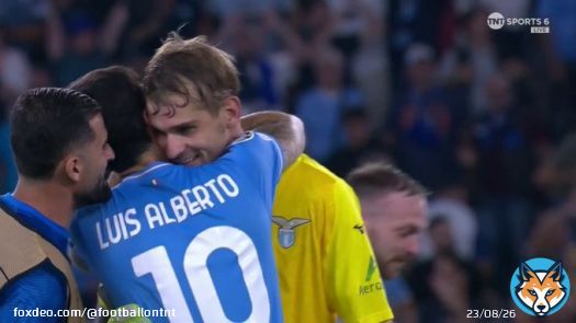 LAZIO KEEPER IVAN PROVEDEL SCORES IN THE 95TH MINUTE!!!   THE LAST TOUCH OF THE GAME!  WHAT THE #UCL IS ALL ABOUT
