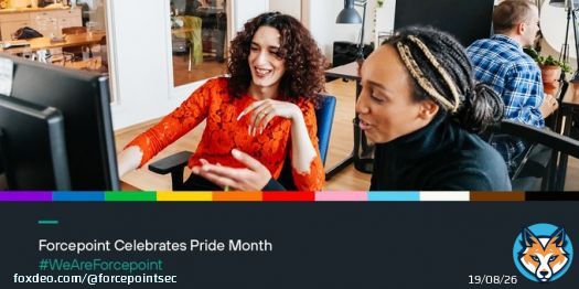 As #PRIDE Month is coming to a close, it is essential to continue to affirm and stand strong with the LGBTQ+ community every day.  #WeAreForcepoint #ForcepointCelebrates