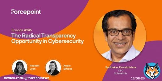 TTP Ep. 246&mdash;We welcome back Sudhakar Ramakrishna, CEO at @solarwinds. He shares insights on the company&rsquo;s Secure by Design initiative, radical transparency, the power of public/private partnerships and information sharing collaborative. Listen here: