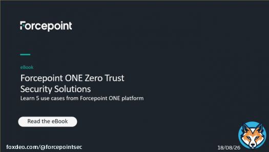 Discover how Forcepoint ONE helps agencies manage and advance toward meeting Zero Trust outcomes:    #zerotrust #securitysolutions #forcepoint