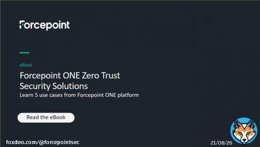 Discover how Forcepoint ONE helps agencies manage and advance toward meeting Zero Trust outcomes:    #zerotrust #securitysolutions #forcepoint