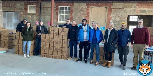 The Forcepoint Cork team spent the day last week volunteering at @TeamHopeIreland for the Christmas Shoebox Appeal. It was such a great moment, we had to share it twice! Learn about the cause   #ForcepointImpact