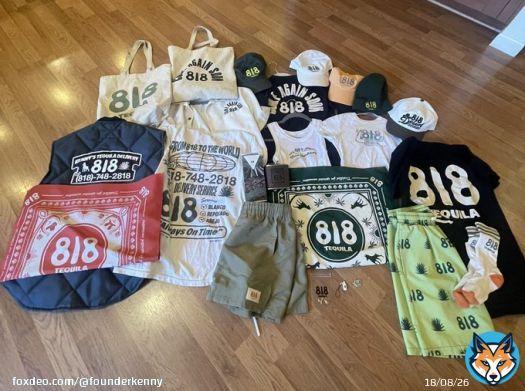 This is my @drink818 collection @KendallJenner