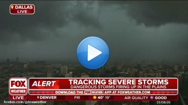 WOW!  The skies over Dallas are looking quite ominous this evening as a tornado-warned storm moves through the Metroplex.   Watch FOX Weather live:  Share your storm pics and videos with us:
