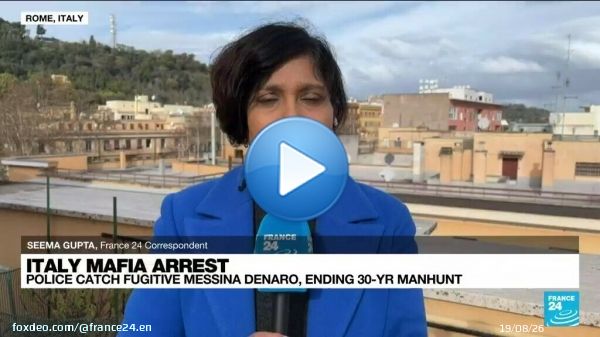 Italian anti-mafia police caught Sicilian #godfather Matteo Messina #Denaro on Monday, ending a 30-year manhunt for Italy's most wanted fugitive.  The 60-year-old Messina Denaro was a leading figure in #CosaNostra.   Our correspondent @seemagup repororting