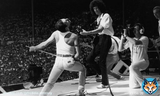 OTD 1985, Queen played one of the greatest live concerts ever: Live Aid.  @live_aid1985   Queen at Live Aid: How Rock&rsquo;s Royalty Stole The Show   Credit: Queen Productions Ltd.