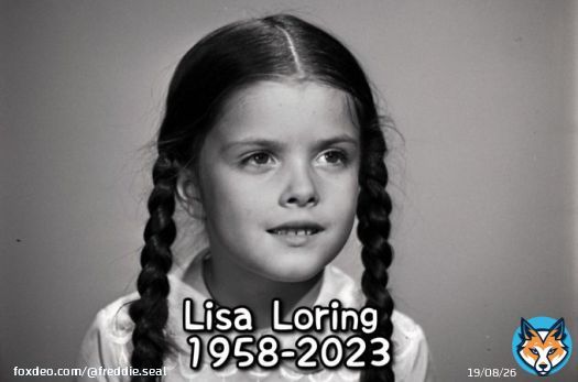 R.I.P. Lisa Loring (Wednesday Addams) 1958-2023 #rip #lisaloring #wednesdayaddams