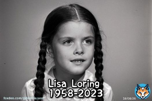 R.I.P. Lisa Loring (Wednesday Addams) 1958-2023 #rip #lisaloring #wednesdayaddams