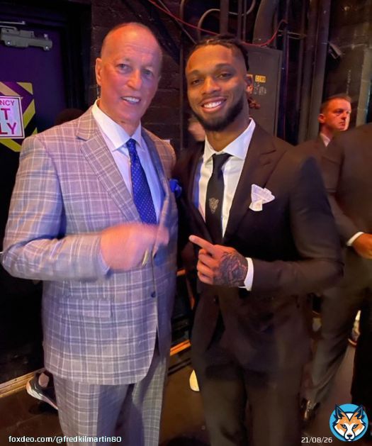 Both these gentlemen have a story.   #BuffaloLove #BillsMafia #DamarHamlin #JimKelly