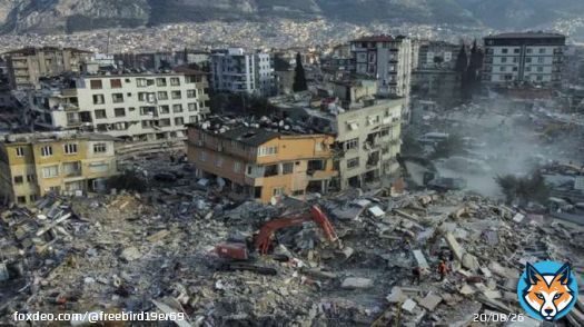 The skyrocketing earthquake death toll in Turkey is a modern-day tragedy.  They need humanitarian aid!!  They aren't the Ukraine so of course our government limited aid to $185 Million after giving another $500 Million to be laundered in Ukraine
