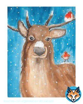 Happy Christmas    #PrinceGeorge is a talented artist like his mother Catherine The, #PrincessofWales   #MerryChristmas #ReindeerReady #MotherandSon