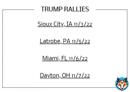 #DonaldTrump is on the move... #TrumpRallies
