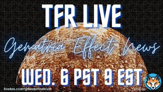 #TFR starts now. #Gematria.