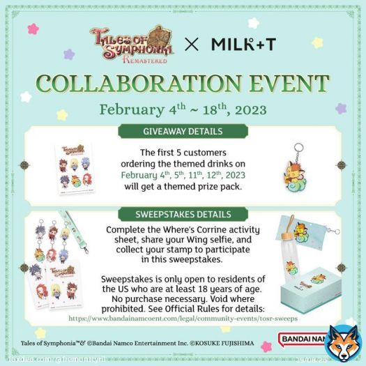 What's #Best on  ? The best events come with Boba and a giveaway  #games #talesofsymphonia #remastered #rpg #jrpg #milktea #lloydirving #colletebrunel #corrine #games #bestgames #undefined #best