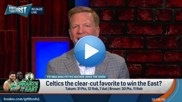 'I still trust the Milwaukee Bucks more than the Boston Celtics. I'm not fully convinced that I'm going to get the best of Jayson Tatum every time I need him. I can't erase what happened in the Finals last year.'  &mdash; @RicBucher on if Boston's th's the clear-cut favorite to win the East