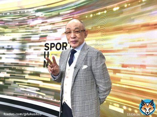 放送はじまりますー！ 落合博満の貴重なピースサイン  #サンデースポーツ #落合博満 #ピース