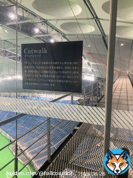札幌ドーム最終戦  展望台からの撮影に成功しました  高さ53メートル&hellip;選手が小さく見えます  #lovefighters #chibalotte