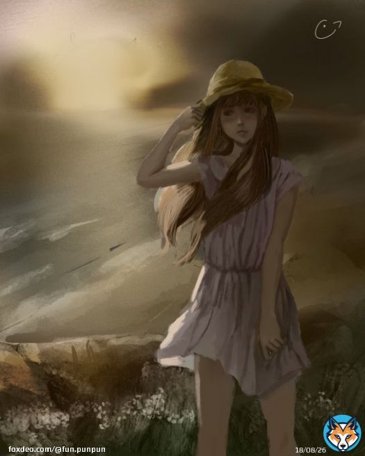 Aiko from Oyasumi punpun!  It's a fanart  #oyasumipunpun #artmoots