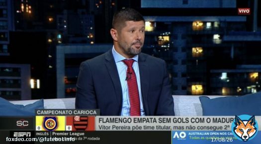 &ldquo;Quando come&ccedil;ou a mexer, V&iacute;tor Pereira encheu a &aacute;rea de atacantes, colocou o Marinho na ala, e eu tenho receio disso. Entendo que &eacute; in&iacute;cio de ano, n&atilde;o tinha lateral reserva, ele est&aacute; testando, mas me assusta pelas lembran&ccedil;as do Paulo Sousa.&rdquo;   F&aacute;bio Luciano, na ESPN.  ESPN