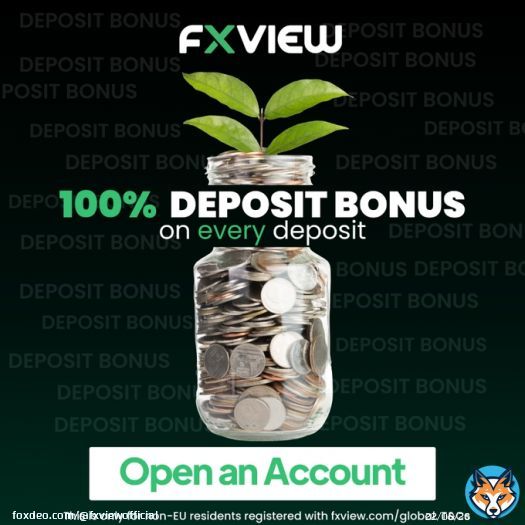Ready to take off?  Get a 100% deposit bonus for every deposit you make and trade on double without paying anything extra!   #Fxview #DepositBonus