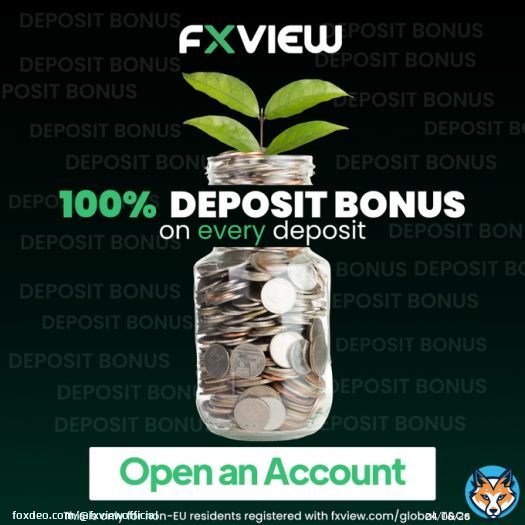 Ready to take off?  Get a 100% deposit bonus for every deposit you make and trade on double without paying anything extra!   #Fxview #DepositBonus