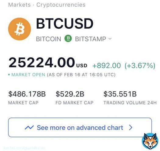 BREAKING: #Bitcoin just blew past $25K!!!   #Crypto #Bullrun #Bullish #Saitama #SaitaPro #SaitaCard