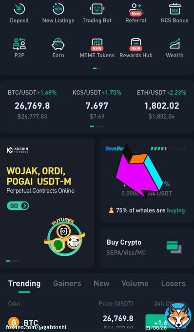#WOJAK tweet, again.   My favourite #memecoin already listed on @kucoincom ?    I can see $WOJAK at Futures section on #KuCoin.  Best community out there, WOJAK Community   #MemeCoinSeason #pepe #bob #Bitcoin    #eth #shiba #floki #safemoon #doge #De