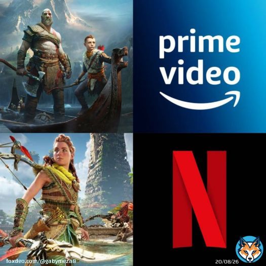 CONFIRMADO: #Sony prepara dos adaptaciones basadas en videojuegos de #PlayStation. Una serie de #Horizon ser&aacute; producida por #Netflix, mientras que #PrimeVideo prepara una producci&oacute;n centrada en el t&iacute;tulo de #GodOfWar  \ud83d\udd2d25