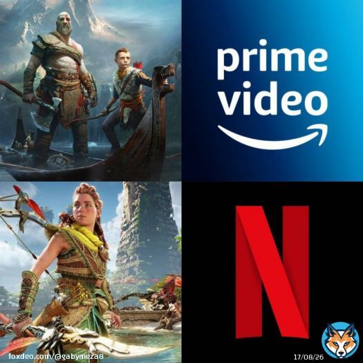 CONFIRMADO: #Sony prepara dos adaptaciones basadas en videojuegos de #PlayStation. Una serie de #Horizon ser&aacute; producida por #Netflix, mientras que #PrimeVideo prepara una producci&oacute;n centrada en el t&iacute;tulo de #GodOfWar  \ud83d\udd2d25